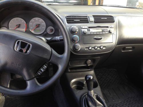 2001 Honda Civic EX 5 Speed Black, US $4,300.00, image 5