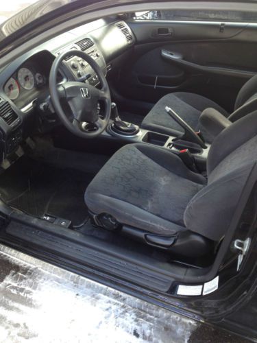 2001 Honda Civic EX 5 Speed Black, US $4,300.00, image 6