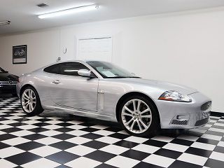 2007 jaguar xkr series coupe liquid silver fresh trade florida lo miles mint