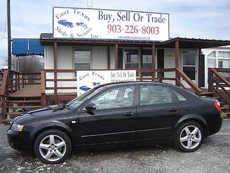2005 black 1.8t quattro awd certified carfax 1 owner.