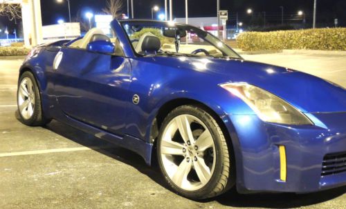 2005 nissan 350z enthusiast  beautiful daytona blue color