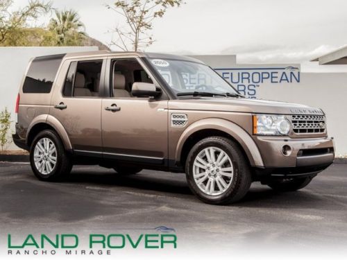 2010 land rover lr4 lux narabronze rear seat entertainment 7 seat luxury package