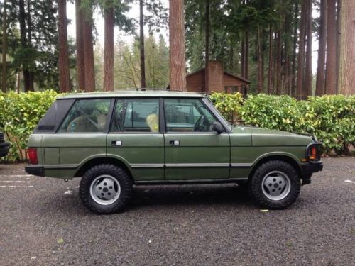 1989 range rover classic