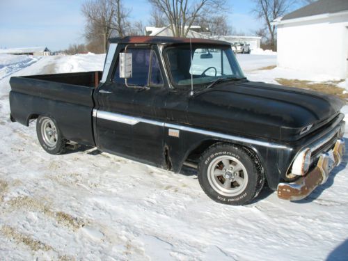 1966 chevy shortbed truck rat rod hot rod
