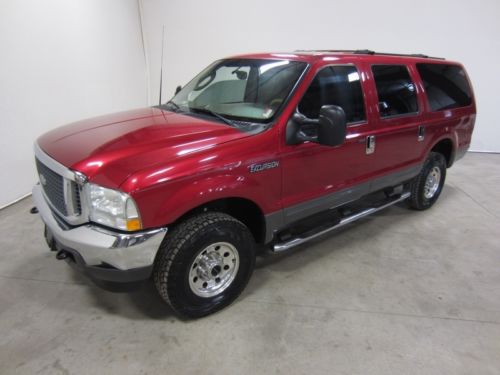 03 ford excursion xlt 6.0l turbo diesel 4x4 third row seating  80+ pics