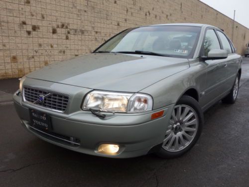 Volvo s80 navigation heated leather seats sunroof no reserve