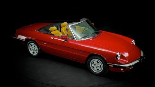 1989 Alfa Romeo Spider Graduate Classic Convertible Roadster Video, image 2