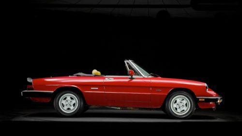 1989 Alfa Romeo Spider Graduate Classic Convertible Roadster Video, image 3