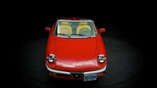 1989 Alfa Romeo Spider Graduate Classic Convertible Roadster Video, image 5