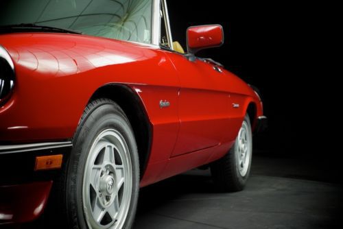 1989 Alfa Romeo Spider Graduate Classic Convertible Roadster Video, image 6