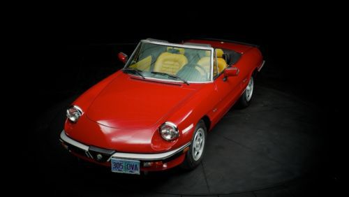 1989 Alfa Romeo Spider Graduate Classic Convertible Roadster Video, image 17