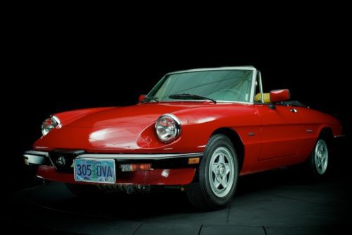 1989 Alfa Romeo Spider Graduate Classic Convertible Roadster Video, image 20