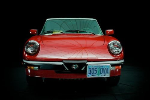 1989 Alfa Romeo Spider Graduate Classic Convertible Roadster Video, image 21