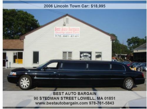 2006 lincoln town car stretch executive limousin