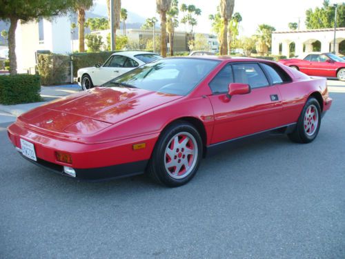 Collector quality  lotus turbo esprit   25,000 original miles  runs perfect