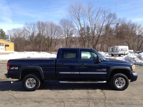 Crew cab gmc sierra 2500 sle 4x4 duramax allison tranny no reserve