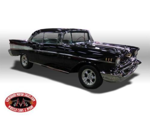 57 chevy bel air frame off restoration gorgeous 4 speed