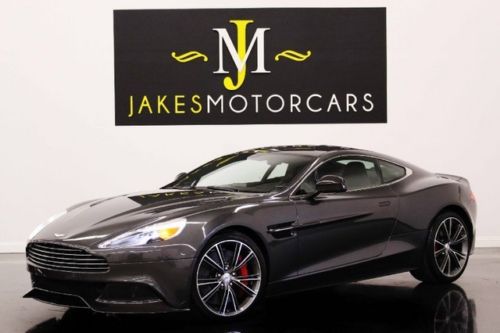 2014 vanquish, $315k msrp, gray/black, 2k miles, carbon fiber, 1-owner, pristine