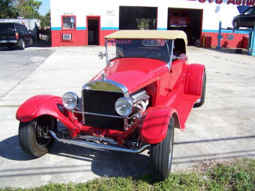 1927 ford model t roadster with removable top very low miles since build