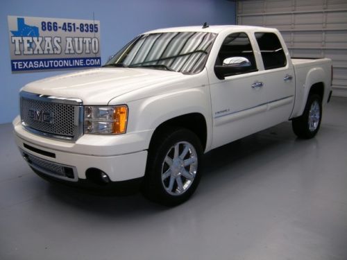 We finance!!!  2011 gmc sierra 1500 denali awd nav heated leather tow texas auto