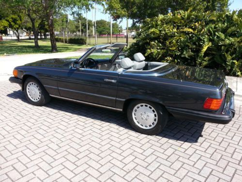 1989 Mercedes 560SL 78K Original Owner Black Pearl Florida 754-600-1119., US $17,999.00, image 3