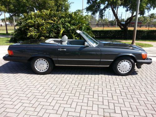 1989 Mercedes 560SL 78K Original Owner Black Pearl Florida 754-600-1119., US $17,999.00, image 6