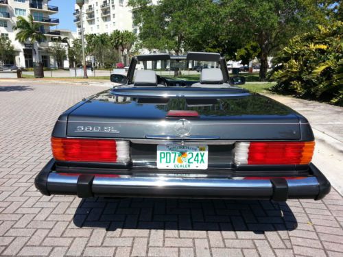 1989 Mercedes 560SL 78K Original Owner Black Pearl Florida 754-600-1119., US $17,999.00, image 8