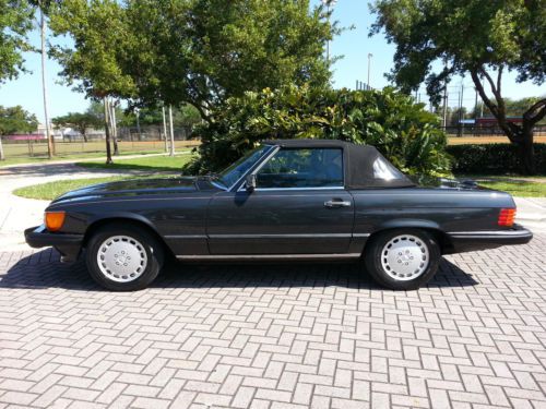 1989 Mercedes 560SL 78K Original Owner Black Pearl Florida 754-600-1119., US $17,999.00, image 9