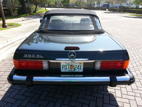 1989 Mercedes 560SL 78K Original Owner Black Pearl Florida 754-600-1119., US $17,999.00, image 13