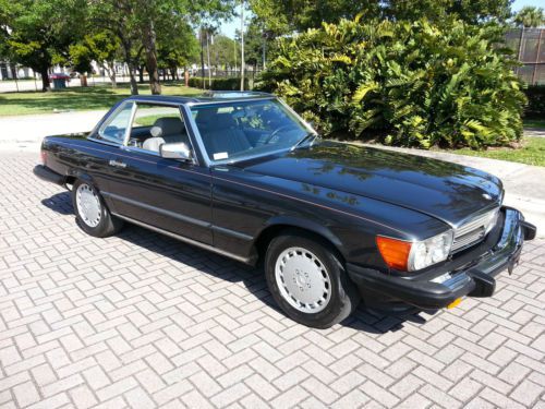 1989 Mercedes 560SL 78K Original Owner Black Pearl Florida 754-600-1119., US $17,999.00, image 15