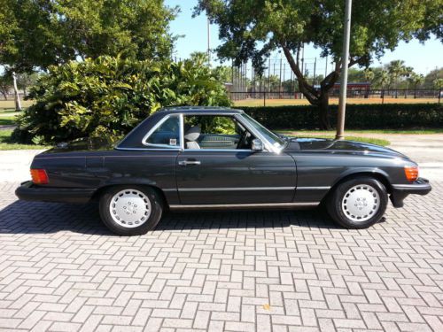 1989 Mercedes 560SL 78K Original Owner Black Pearl Florida 754-600-1119., US $17,999.00, image 17
