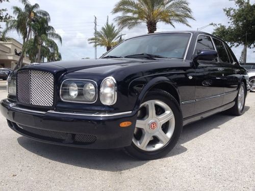 2002 bentley arnage red label 2 owner florida car clean carfax immaculate
