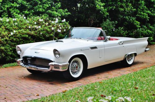 Best deal on ebay low price 1957 ford thunderbird convertible older restore wow