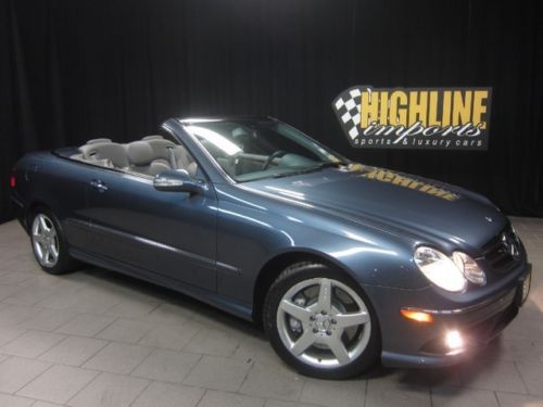 2007 mercedes clk550, 382hp v8, only 49k miles, navigation, stunning color combo