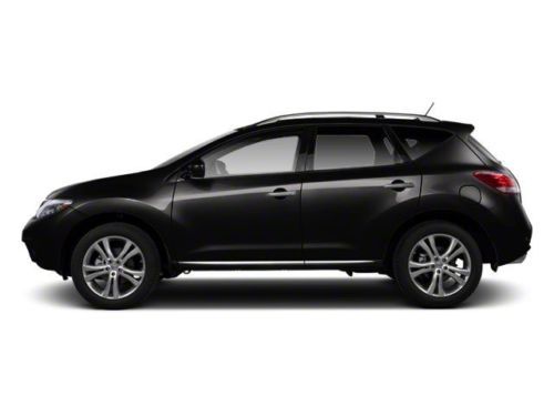 2012 nissan murano sl sport utility 4-door 3.5l black