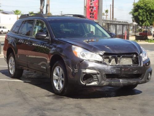 2013 subaru outback 2.5i premium damaged salvage runs!! must see wont last!!