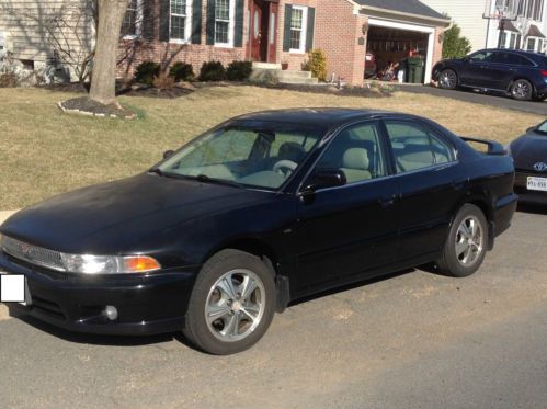 2000 mitsubishi galant ls sedan 4-door 3.0l with subwoofer