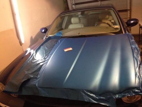 2004 Jaguar XJ8 One Owner 19,700 miles 3M matte blue wrap 22in lexani rims, image 11