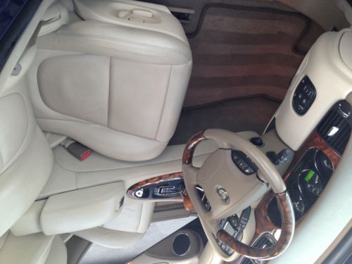 2004 Jaguar XJ8 One Owner 19,700 miles 3M matte blue wrap 22in lexani rims, image 14