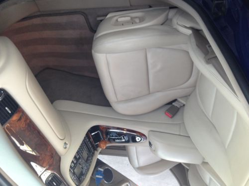 2004 Jaguar XJ8 One Owner 19,700 miles 3M matte blue wrap 22in lexani rims, image 15