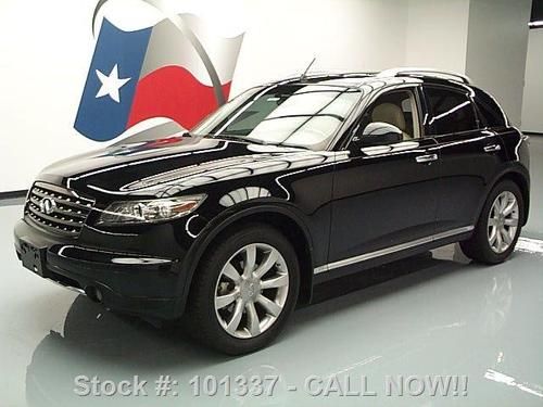2008 infiniti fx35 htd leather sunroof rear cam 41k mi! texas direct auto