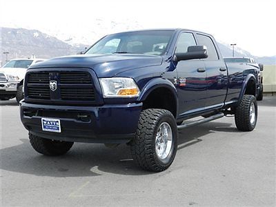 Dodge ram crew cab 4x4 cummins diesel custom new lift wheels tires auto tow