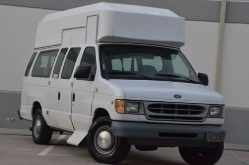 2002 e350 hitop van handicap lift cloth seats $599 ship