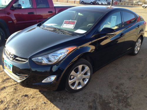 2013 hyundai elantra limited **only 3800 miles**