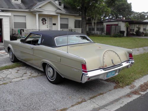 1971 lincoln mark iii base 7.5l