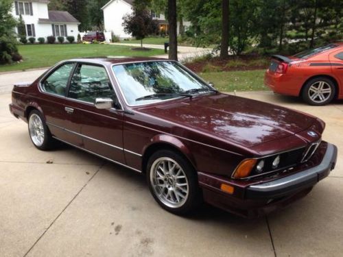 Classic 1984 bmw 633csi