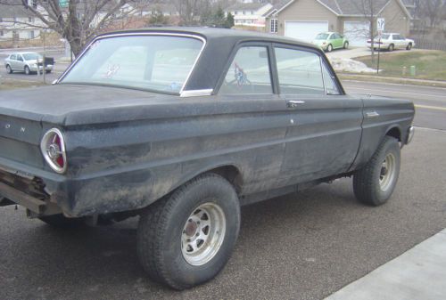 1964 or 1965 ford falcon on a international scout 4x4 frame rat rod lot drives