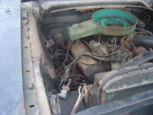 1964 Or 1965 Ford Falcon On A International Scout 4X4 Frame Rat Rod Lot Drives, image 8