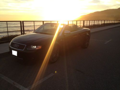 2004 audi s4 cabriolet convertible 2-door 4.2l no reserve!!!