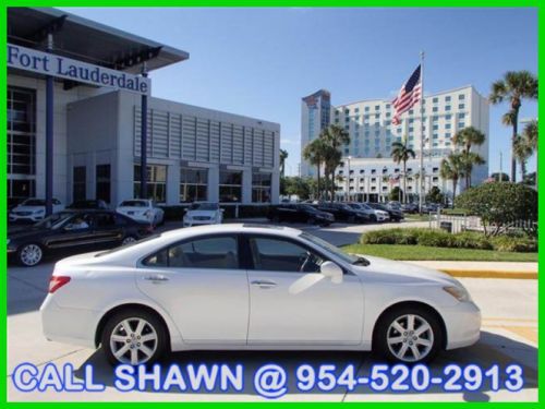 2008 lexus es350, pearlwhite,navi,backupcamera,l@@k at this lexus!!, call shawn